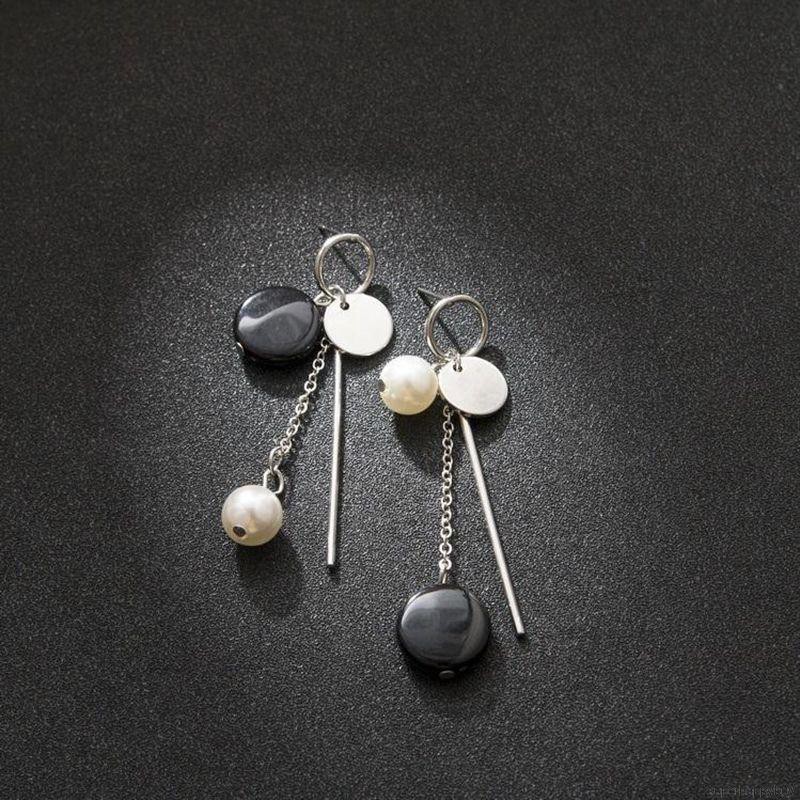 Khuyên tai dáng dài thiết kế đơn giản thời trang cho phái nữ