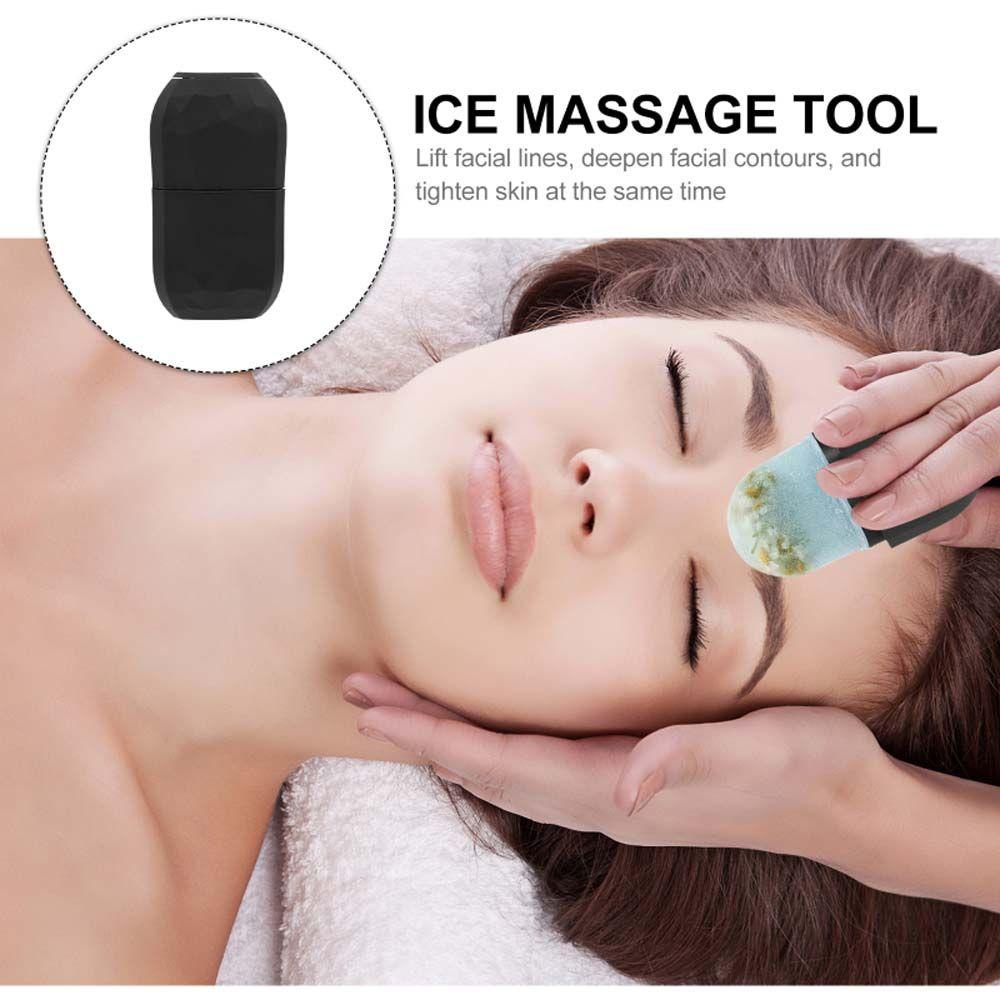 Cây Lăn Đá Bằng Silicone Giúp Làm Săn Chắc Da Mặt Và Se Khít Lỗ Chân Lông