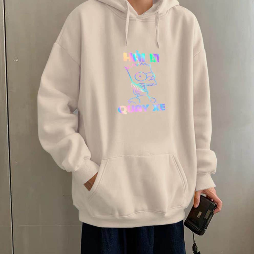 Áo Khoác Nỉ Hoodie Phản Quang Hải Quay Xe [HÀNG BAO ĐẸP] | BigBuy360 - bigbuy360.vn