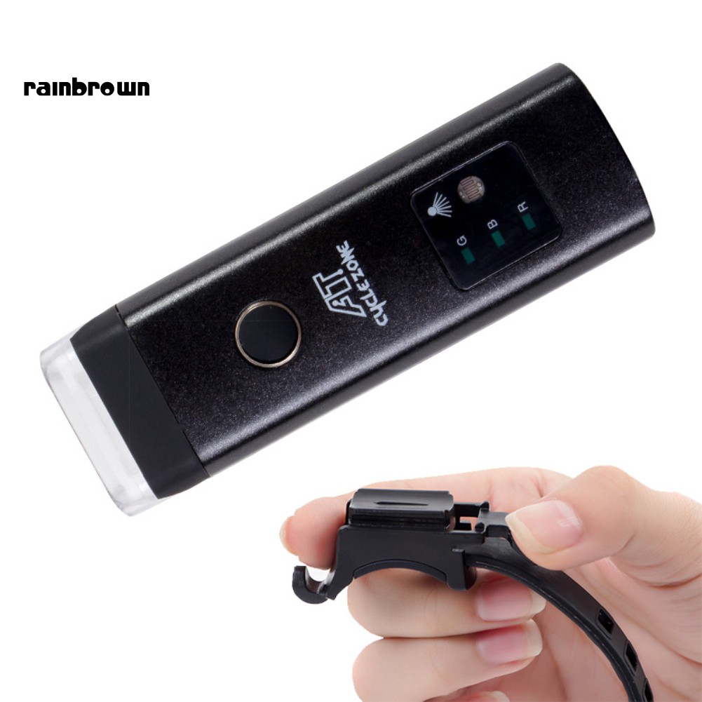 Đèn Pha Xe Đạp Qx Có Cổng Sạc Usb