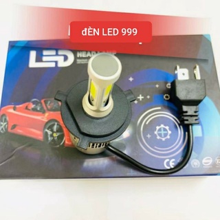 ĐÈN PHA LED C6 3 TIM LED H4 (GIÁ 1 BÓNG)