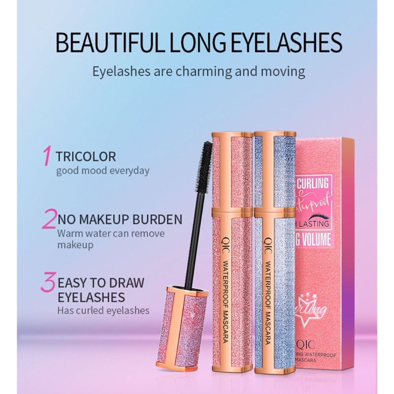 Mascara Làm Dày Lông Mi Kháng Nước Lâu Trôi Cho Nữ