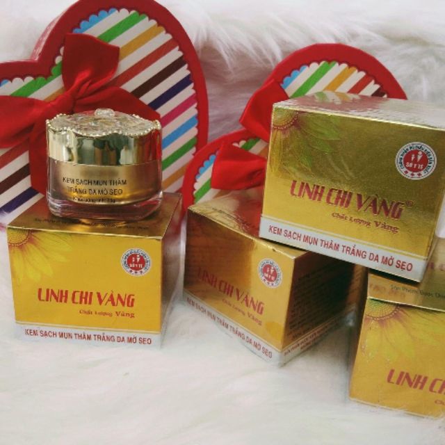 KEM SẠCH MỤN THÂM MỜ SẸO LINH CHI VÀNG