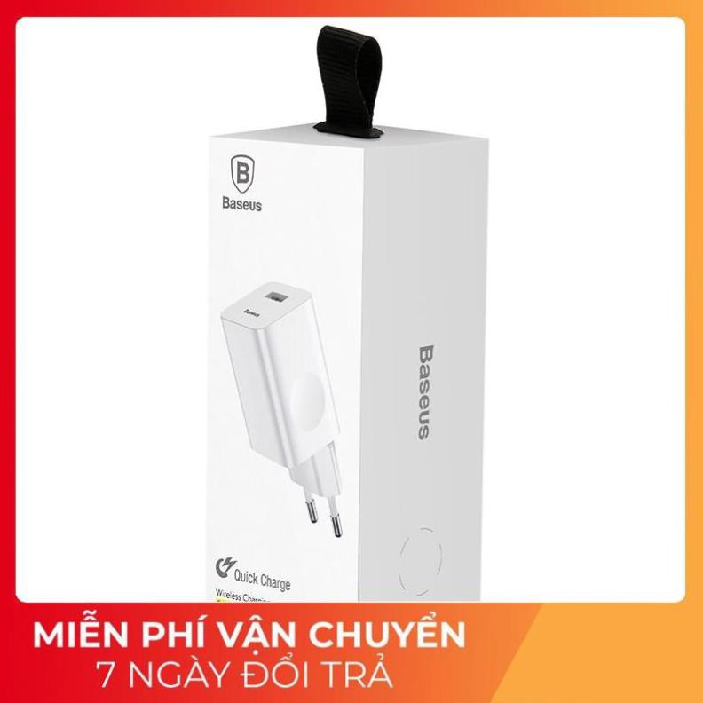 Cóc củ sạc nhanh 24W Qualcomm QC 3.0 thông minh hiệu Baseus (Sạc nhanh QC 3.0, 24W) - Hàng chính hãng