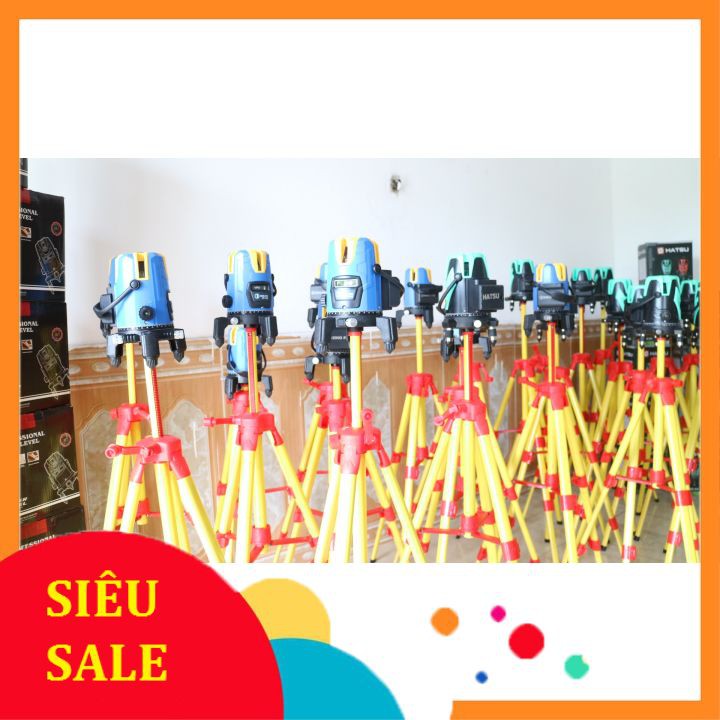 Máy Cân Mực Laser 5 Tia Xanh KINGPRO KP-999 2 PIN [TIA NÉT]