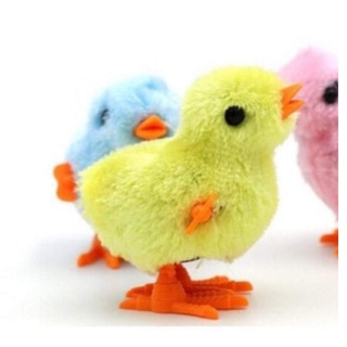 Gà con lon ton chạy bằng dây cot, đồ chơi vặn cót