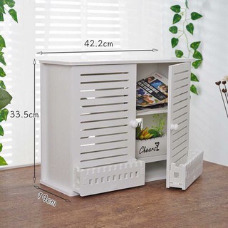 Kệ tủ nhựa gỗ treo tường