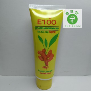 Sữa rửa mặt Nghệ E100 tuýp 100g