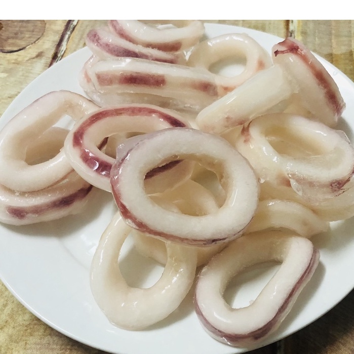200g Mực Vòng ( Mực Ống) cắt khoanh