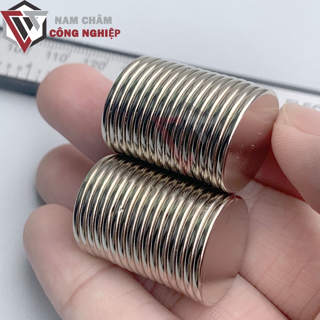 Nam châm tròn 20x2mm nam châm từ tính