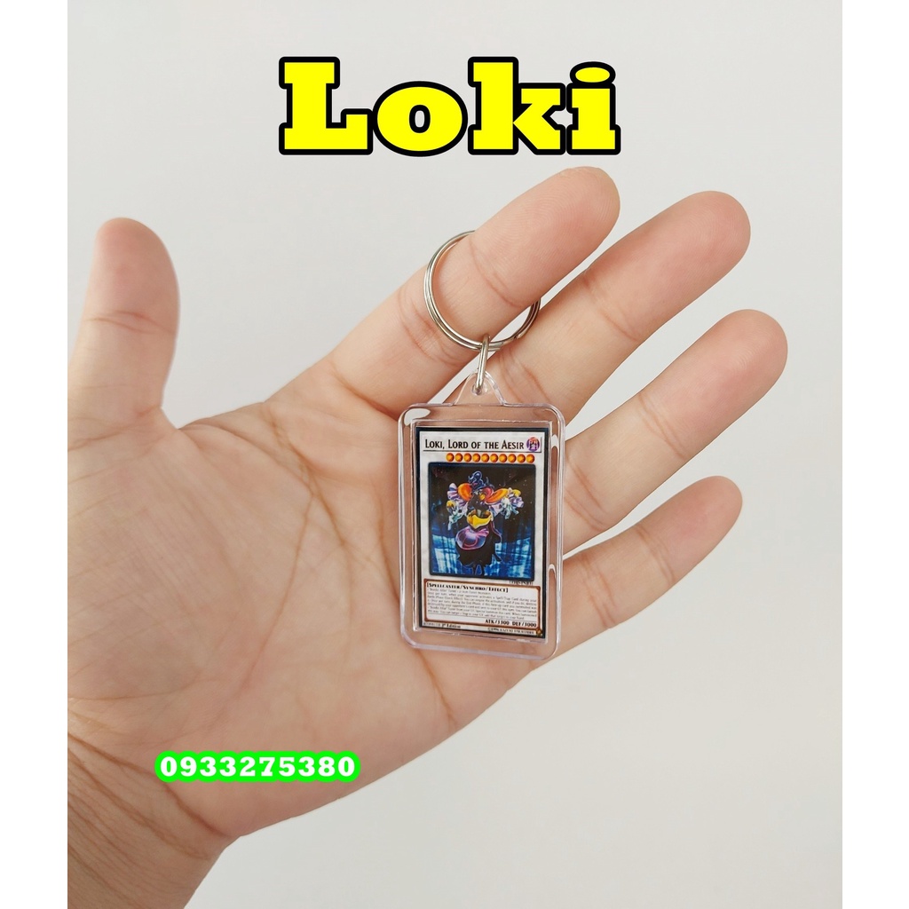 Móc khóa Yugioh - Loki Lord of The Aesir