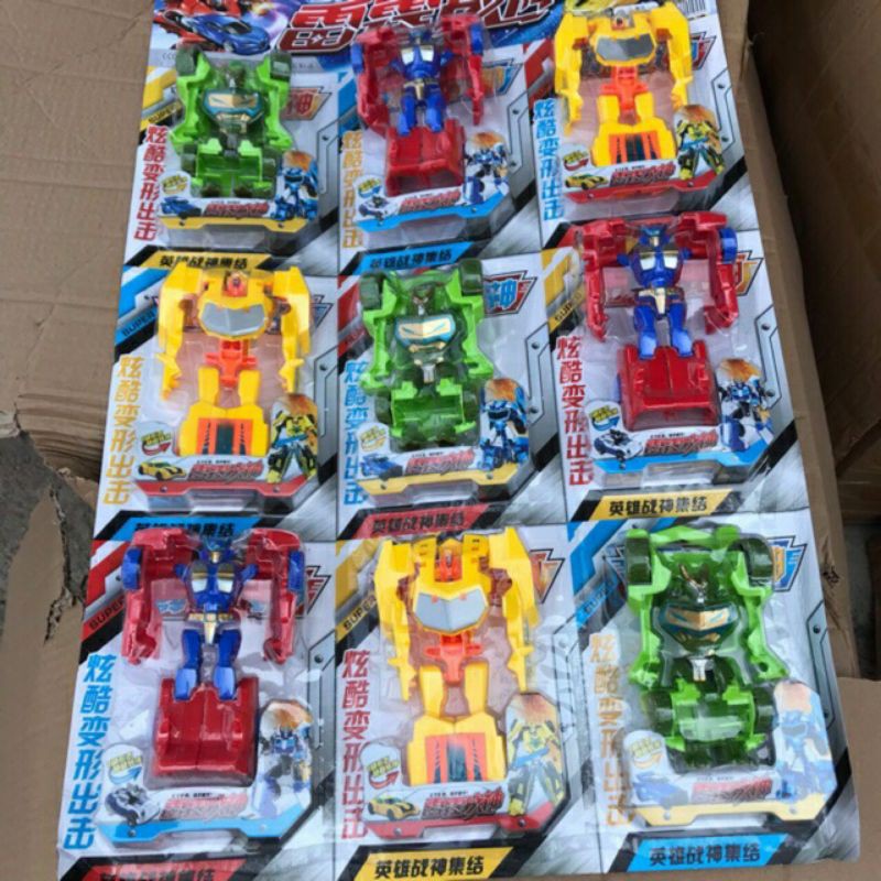 Bảng 9 siêu nhân biến hình loại đẹp