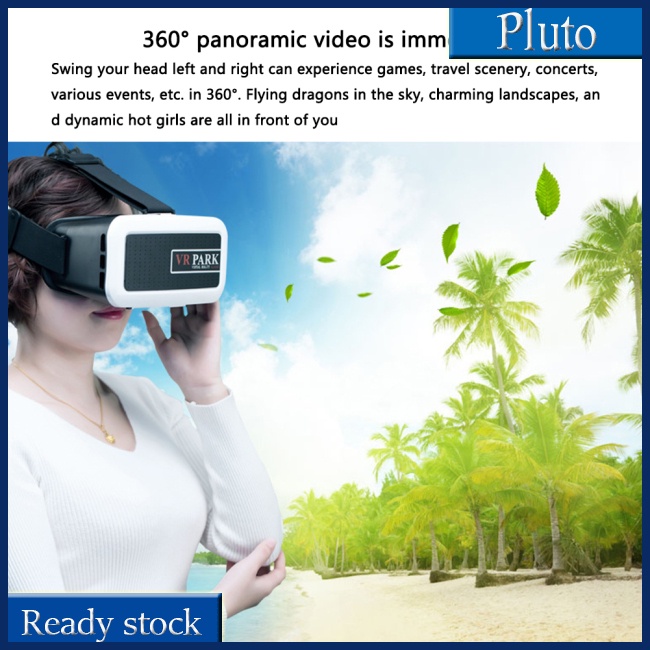 Kính Thực Tế Ảo Vrpark V2 3d Vr Mới Cho Điện Thoại 4.0-6.0 Inch