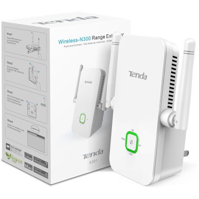 Bộ Phát Kích Sóng Wifi Tenda A301 Tốc Độ 300Mbps có cổng Lan - Khuếch Đại Sóng Siêu Mạnh  [BH 12 Tháng] | BigBuy360 - bigbuy360.vn