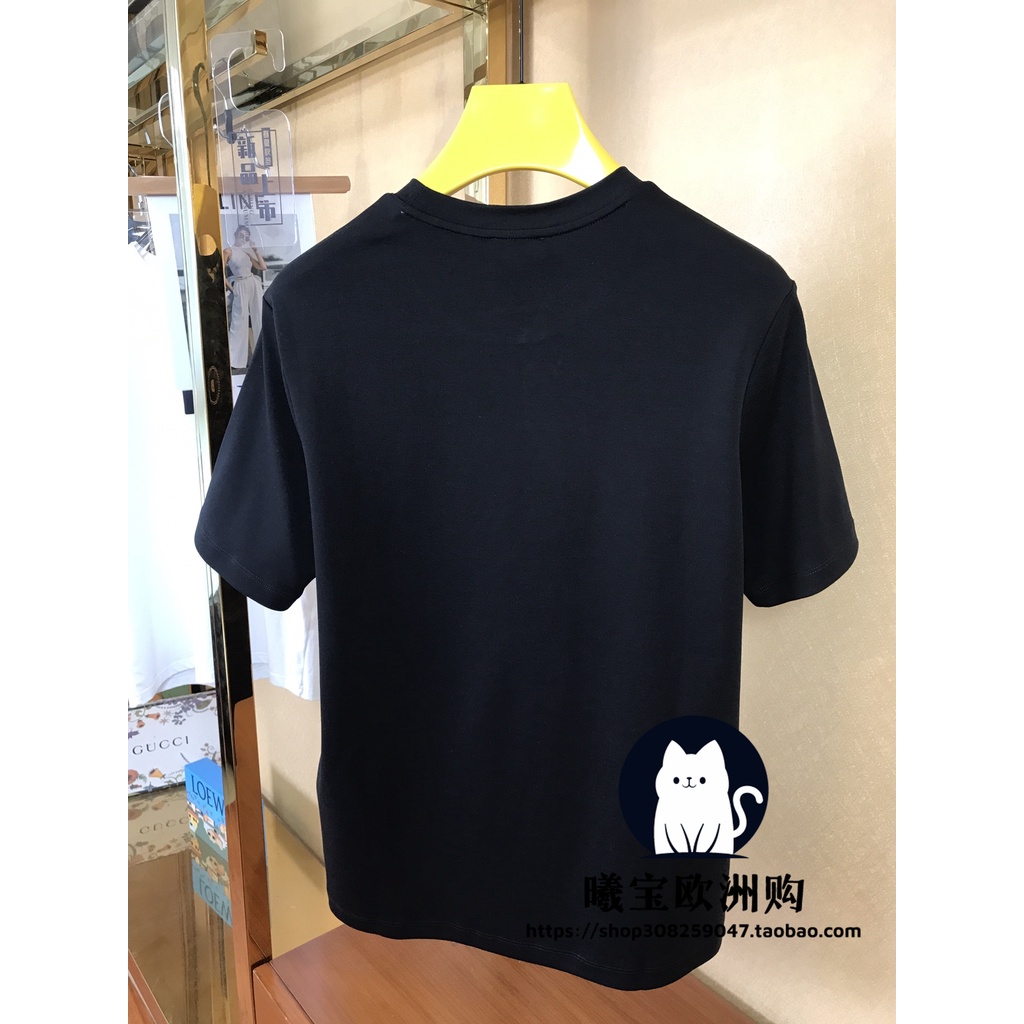 Áo Thun Tay Ngắn Dáng Rộng In Chữ Hermes + Thẻ Thời Trang Cho Nam Và Nữ