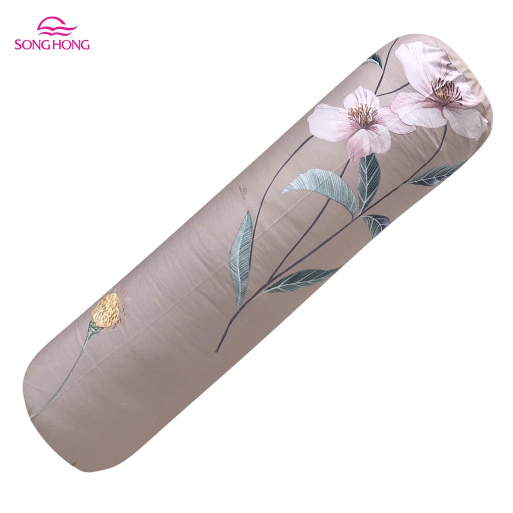 Vỏ gối ôm Sông Hồng 38cm x 100cm chất cotton