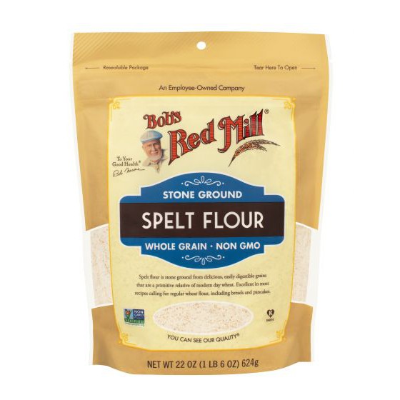 Bột Mì Spelt nguyên cám hữu cơ Bob's red mill 624g
