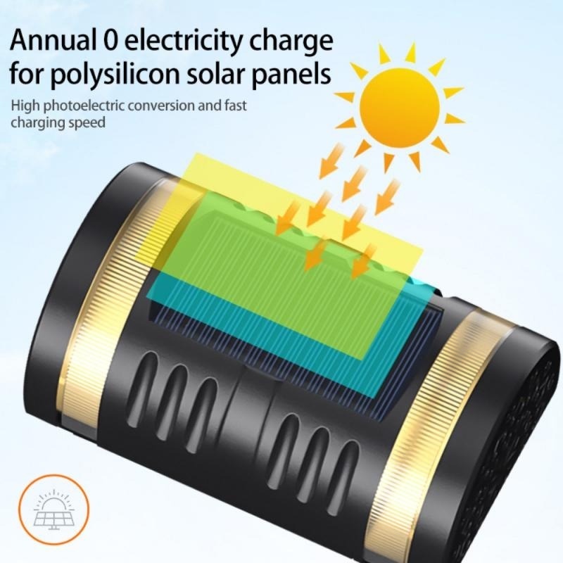 Đèn LED gắn tường chống thấm nước sử dụng năng lượng mặt trời cao cấp tiện dụng