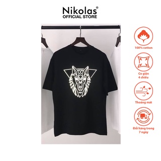 Áo Unisex Nikolas 100% Cotton Lion Phản Quang