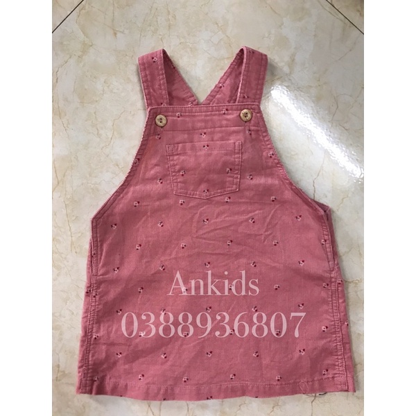 Yếm Bé Gái HM Chất Nhung Tăm Size 1-9m