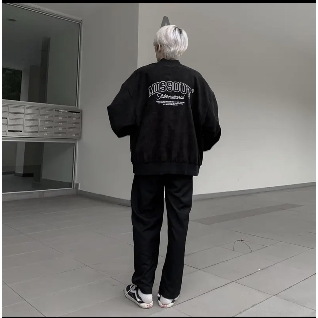 Áo Khoác Nhung Tăm MISSOUT Nữ  phong cách sành điệu, Áo Khoác Nữ Bao Xinh