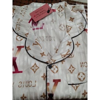 Bộ pijama lụa gấm cao cấp
