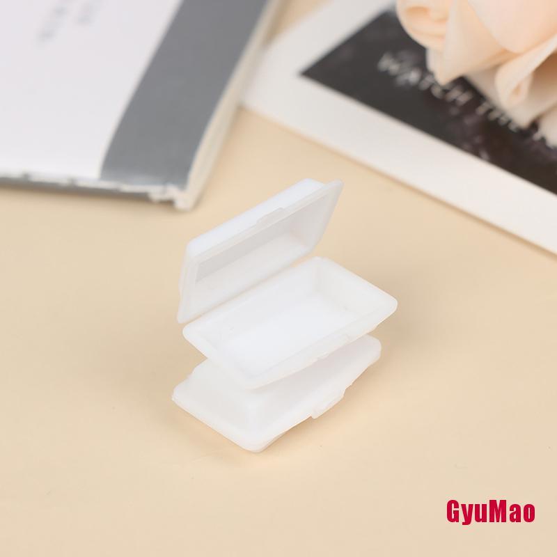 Bộ 2 Hộp Đựng Cơm Trưa Dùng Một Lần Trang Trí Nhà Búp Bê Tỉ Lệ 1:12