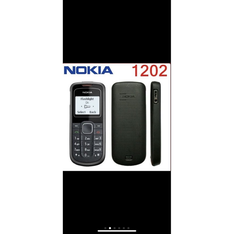 ĐIỆN THOẠI NOKIA 1202 CHÍNH HÃNG ( CŨ 99% ) cam kết máy zin + sạc