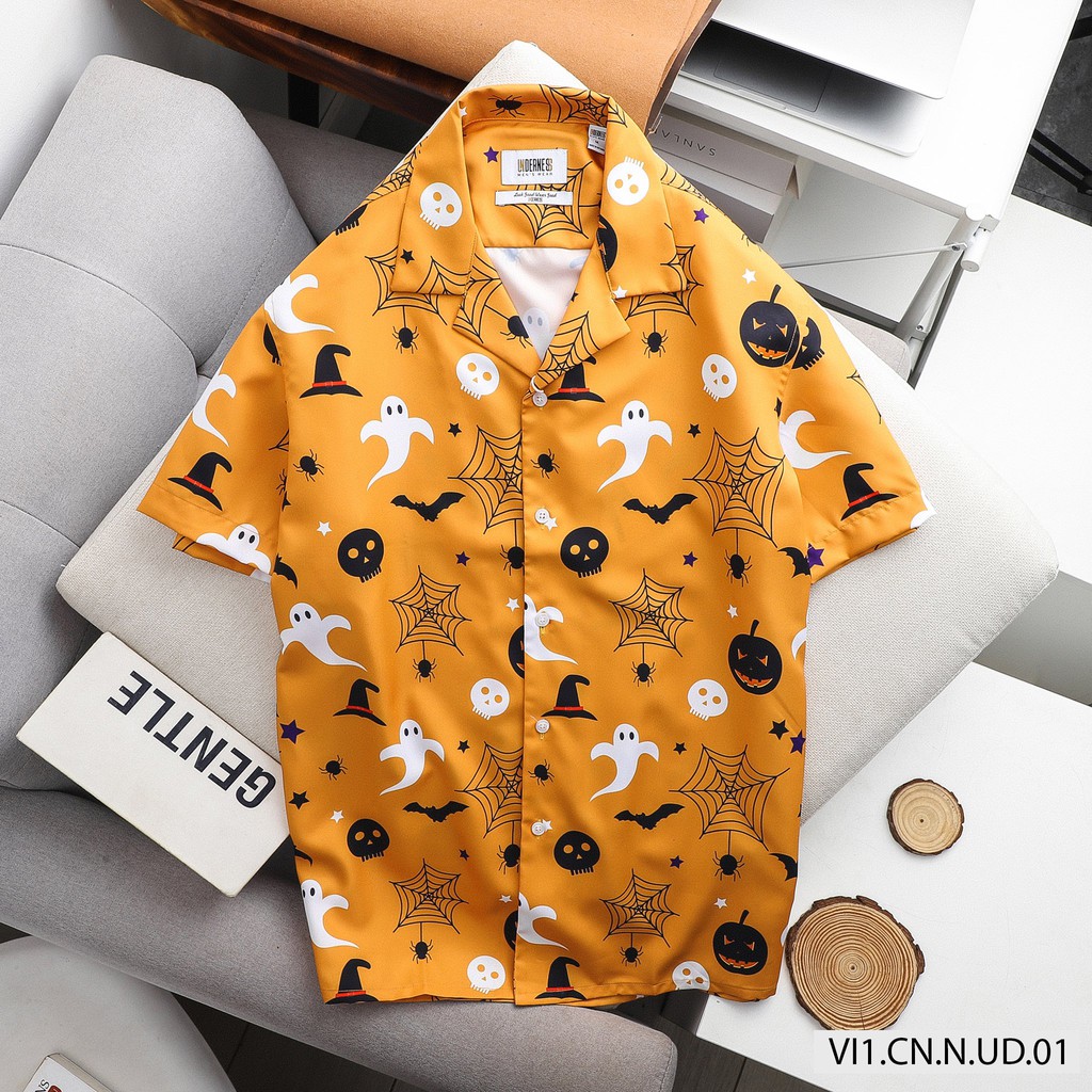 Áo sơ mi tay ngắn họa tiết DICYDE VI1.CN.N.UD.01 cao cấp | BigBuy360 - bigbuy360.vn