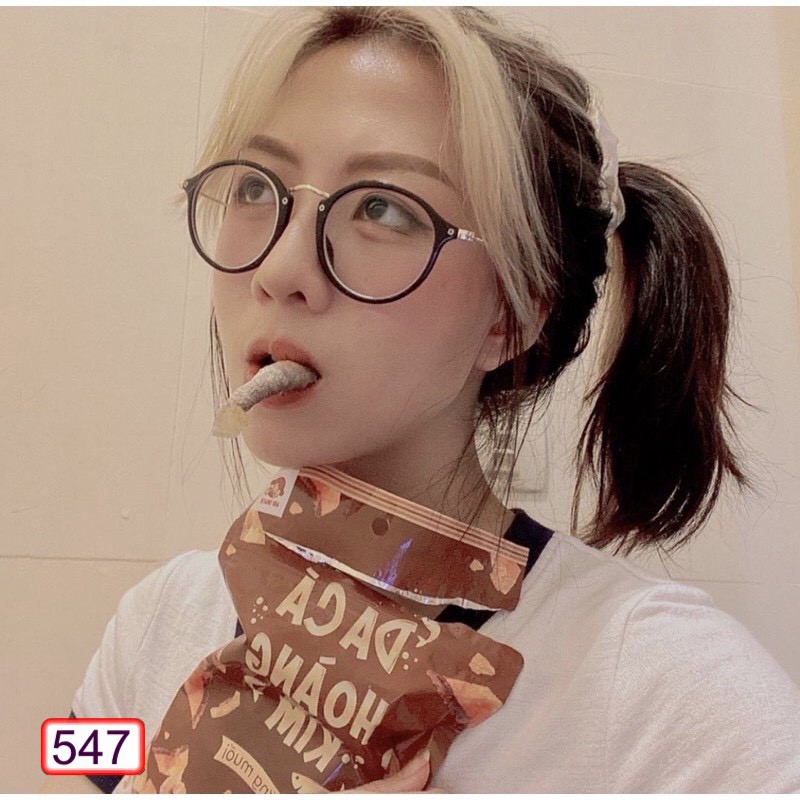 MẮT KÍNH GỌNG CẬN KIM LOẠI FORM TRÒN 547 MẮT MÈO THỜI TRANG | BigBuy360 - bigbuy360.vn