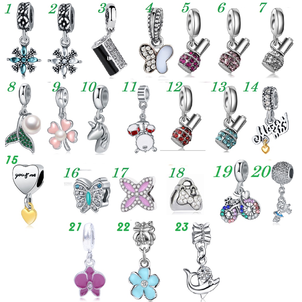 Bộ sưu tập charm siêu sale chỉ từ 5K
