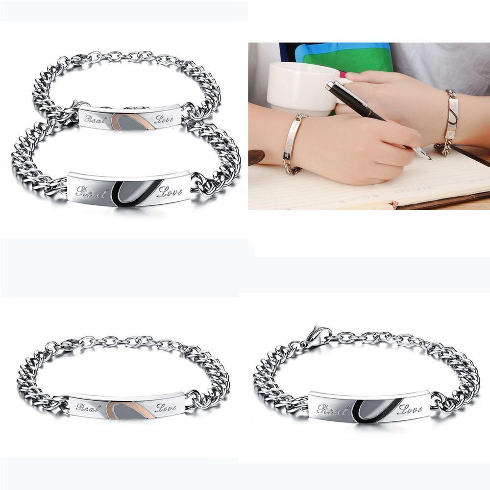 Vòng Đeo Tay Bằng Titan Thời Trang Dành Cho Cặp Đôi