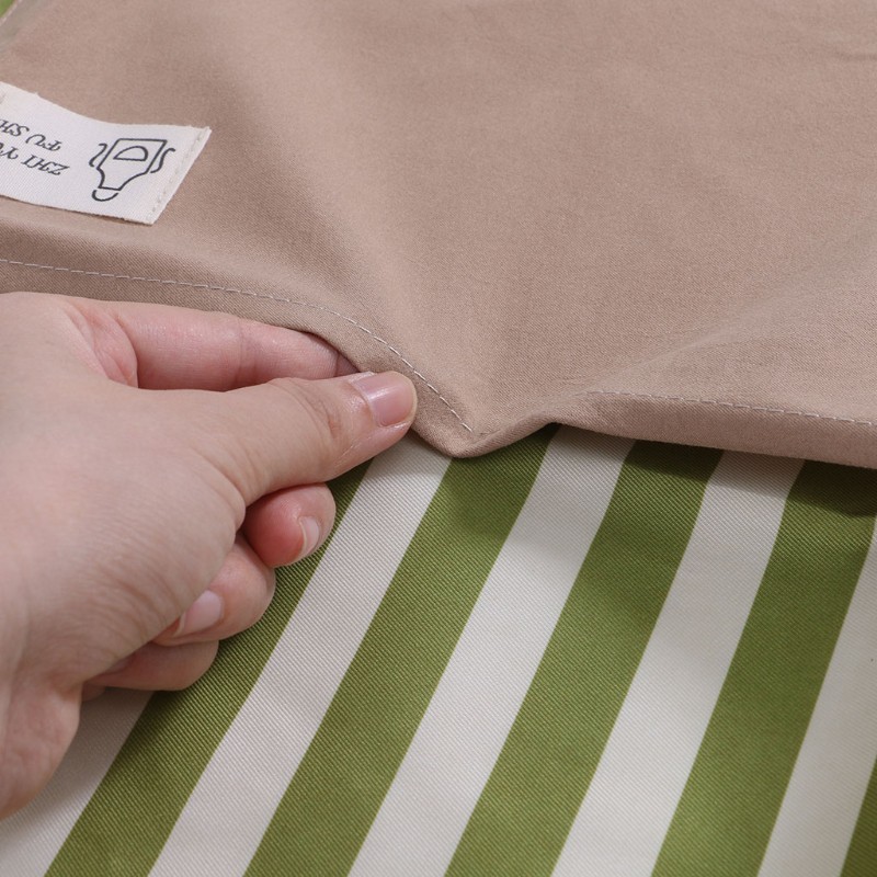 Tạp dề chống thấm nước họa tiết kẻ sọc thời trang cho nam nữ