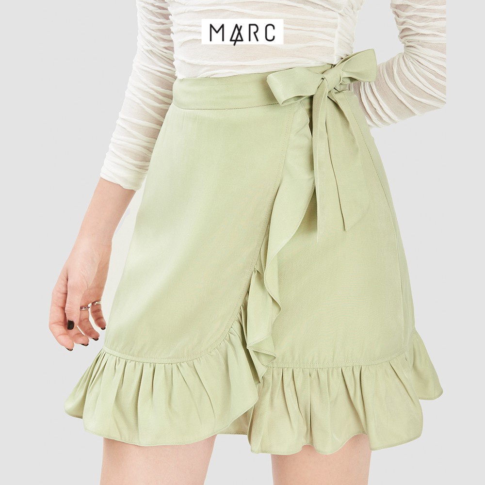 Váy nữ MARC FASHION mini đắp chéo viền bèo | BigBuy360 - bigbuy360.vn