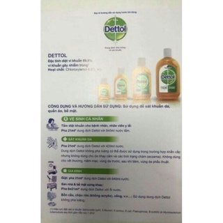 Dung Dịch Sát Khuẩn Dettol 50ml