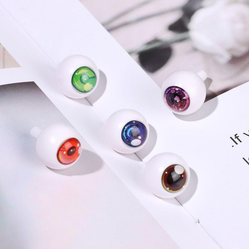 DIACHAVN 1 Cặp Mắt Nhựa 11mm Cho Búp Bê