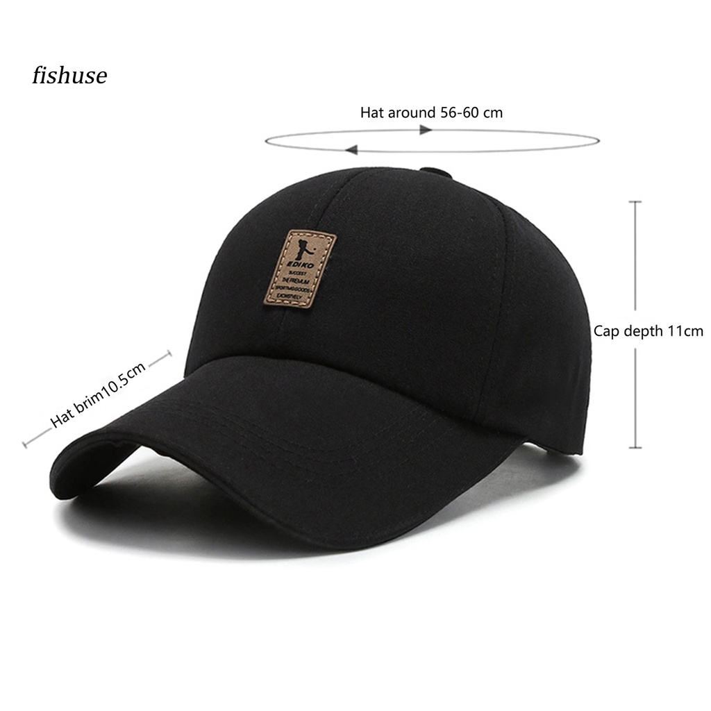 Mũ bóng chày vành lớn hợp thời trang khi chơi các hoạt động thể thao ngoài trời dành cho nam và nữ