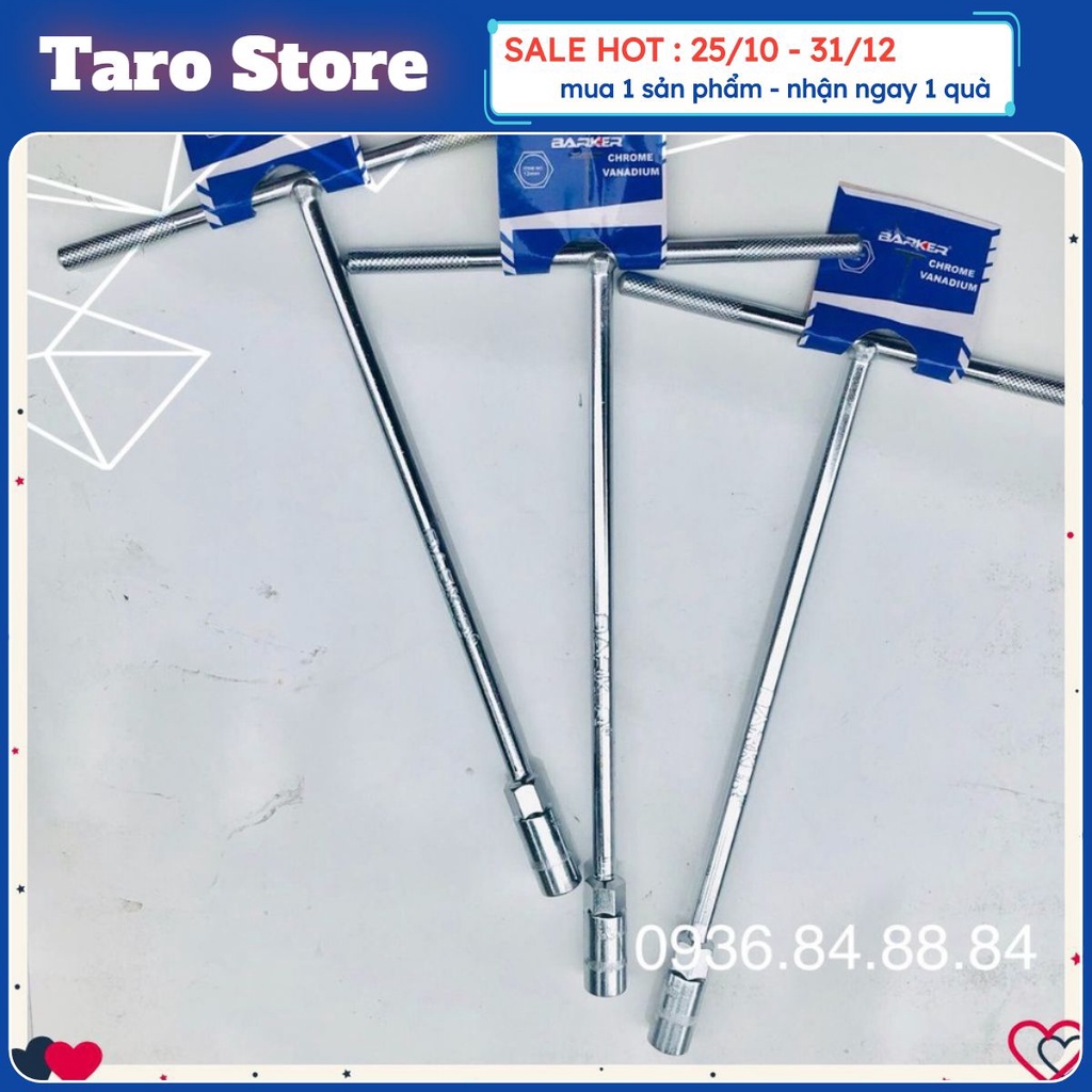 Cần chữ T baker💥FREESHIP💥 bộ T gồm các số 8-9-10-11-12-13-14-17-19 xịn