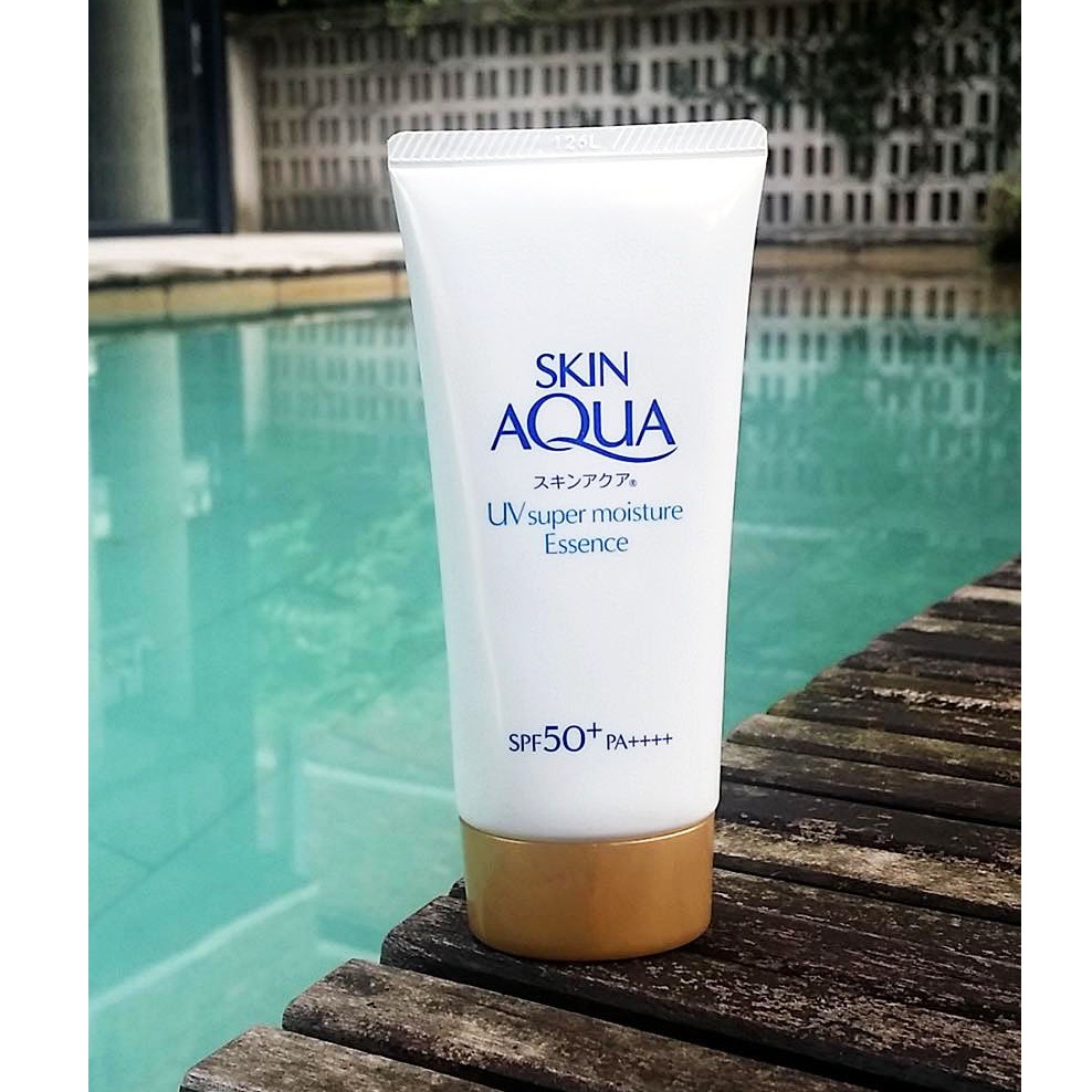 Kem chống nắng Skin Aqua UV Super Moisture Essense / Gel SPF 50+/PA++++