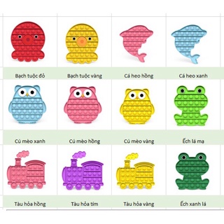 ĐỒ CHƠI POP IT bóp bong bóng nhiều hình đáng yêu