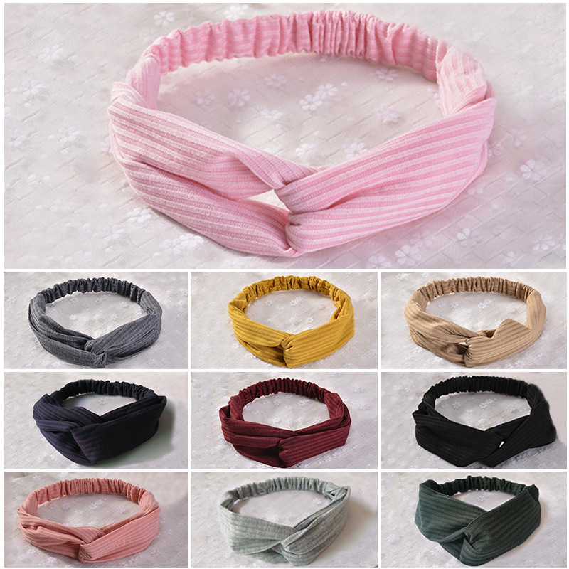Băng Đô Turban Trơn Chất Liệu Nhung Dạ Cực Dễ Phối Đồ Ai Đeo Cũng Hợp !
