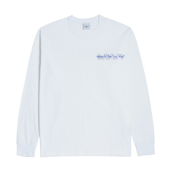 Áo Thun Dài Tay ADLV 3D LONG SLEEVE T-SHIRT WHITE