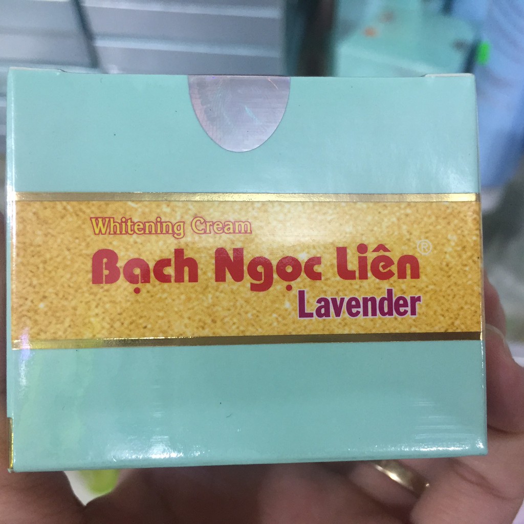 Kem dưỡng trắng da Bạch Ngọc Liên Lavender 4G