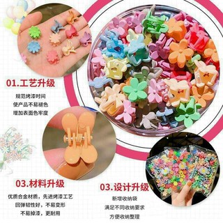 hộp kẹp tóc 50 chi tiết cho bé