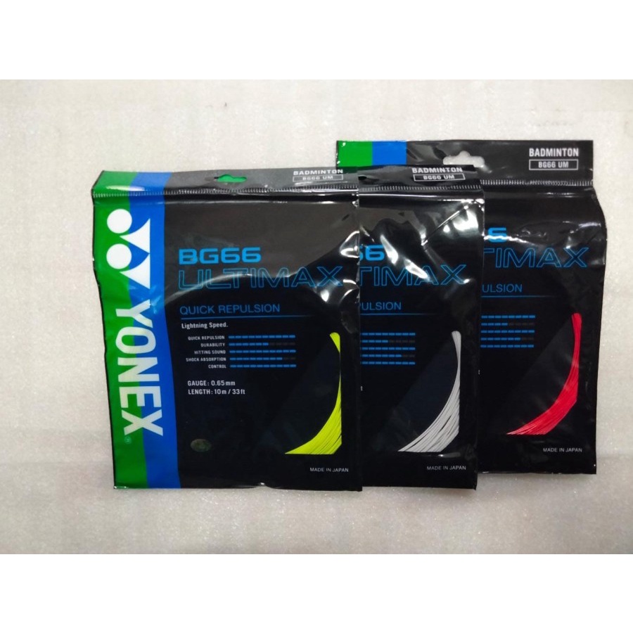 Set Phụ Kiện Chuyên Dụng Cho Máy Chơi Game Yonex BG66 - BG 66 SENAR ULTIMAX 100%