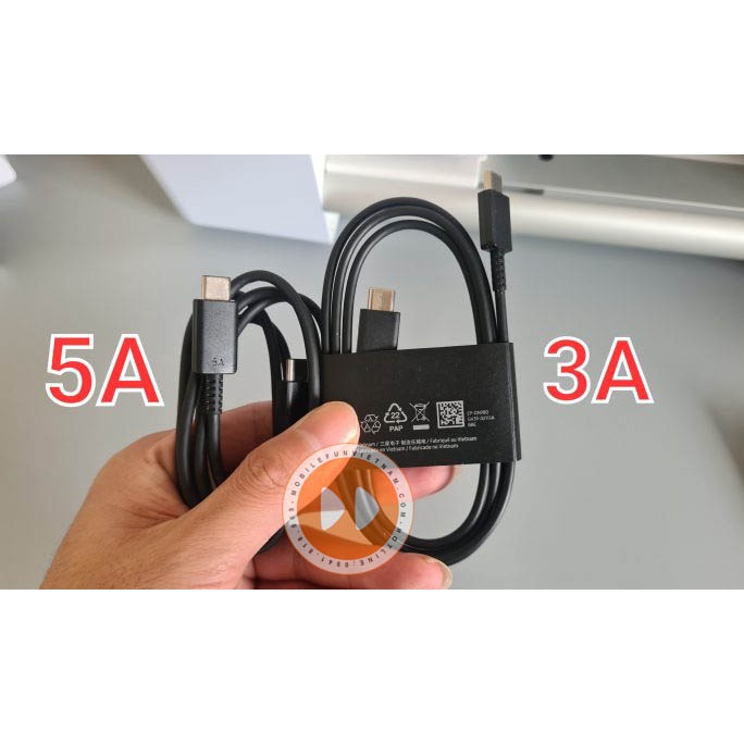 Bộ sạc nhanh SAMSUNG 45W kèm cáp 5A chính hãng, Hỗ trợ sạc siêu nhanh 2.0