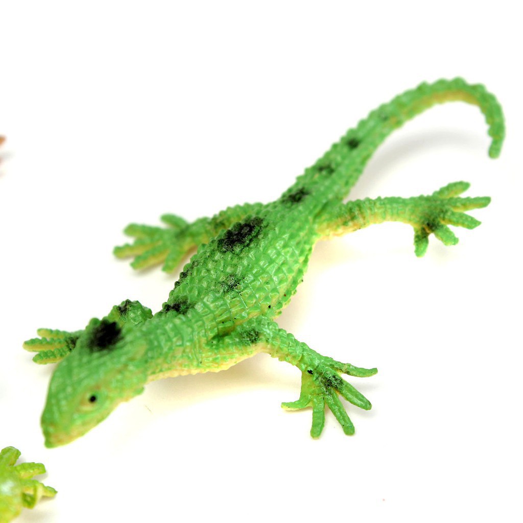 Set 12 thằn lằn đồ chơi bằng nhựa