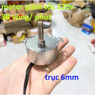 motor giảm tốc 220V 4W 30rpm