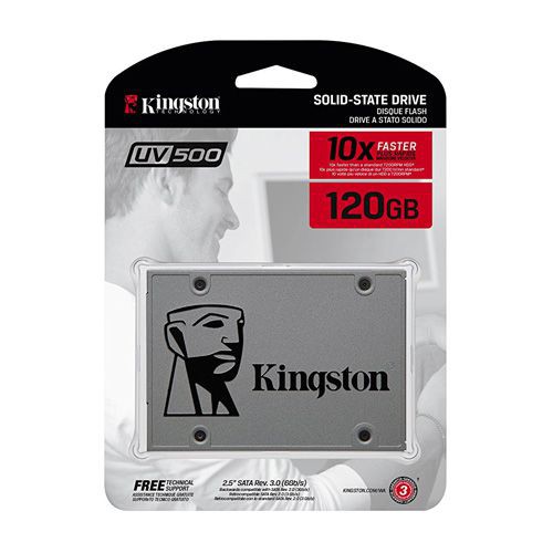 ổ cứng ssd Kingston 120GB bảo hành 3 năm 1 đổi 1