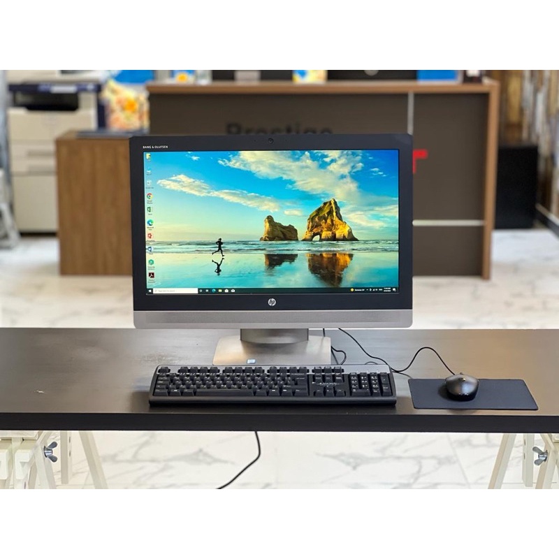 Máy Tính Để Bàn All In One HP EliteOne 800 G2/Core I5-6400T/8GB/SSD 128GB-HDD 500GB/LCD 23” IPS FHD